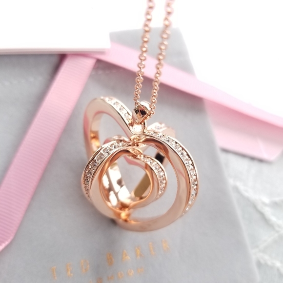 🔥LAST 1🔥NWT TED BAKER SWAROVSKI CRYSTAL NECKLACE - Picture 2 of 11